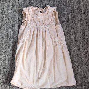 Elegant Cream Kids Formal Dress